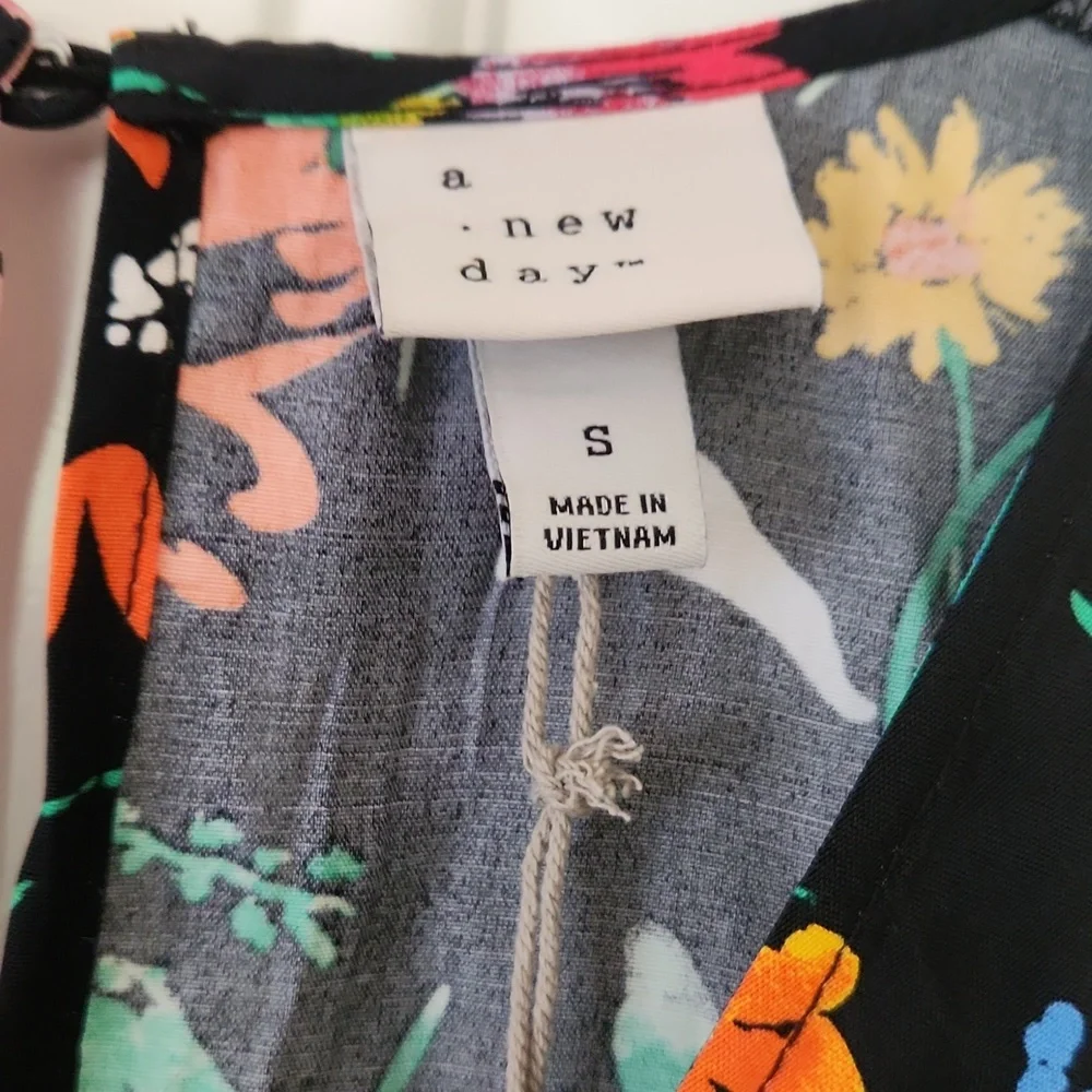NWT- A New Day Floral Dress - Picture 9 of 13